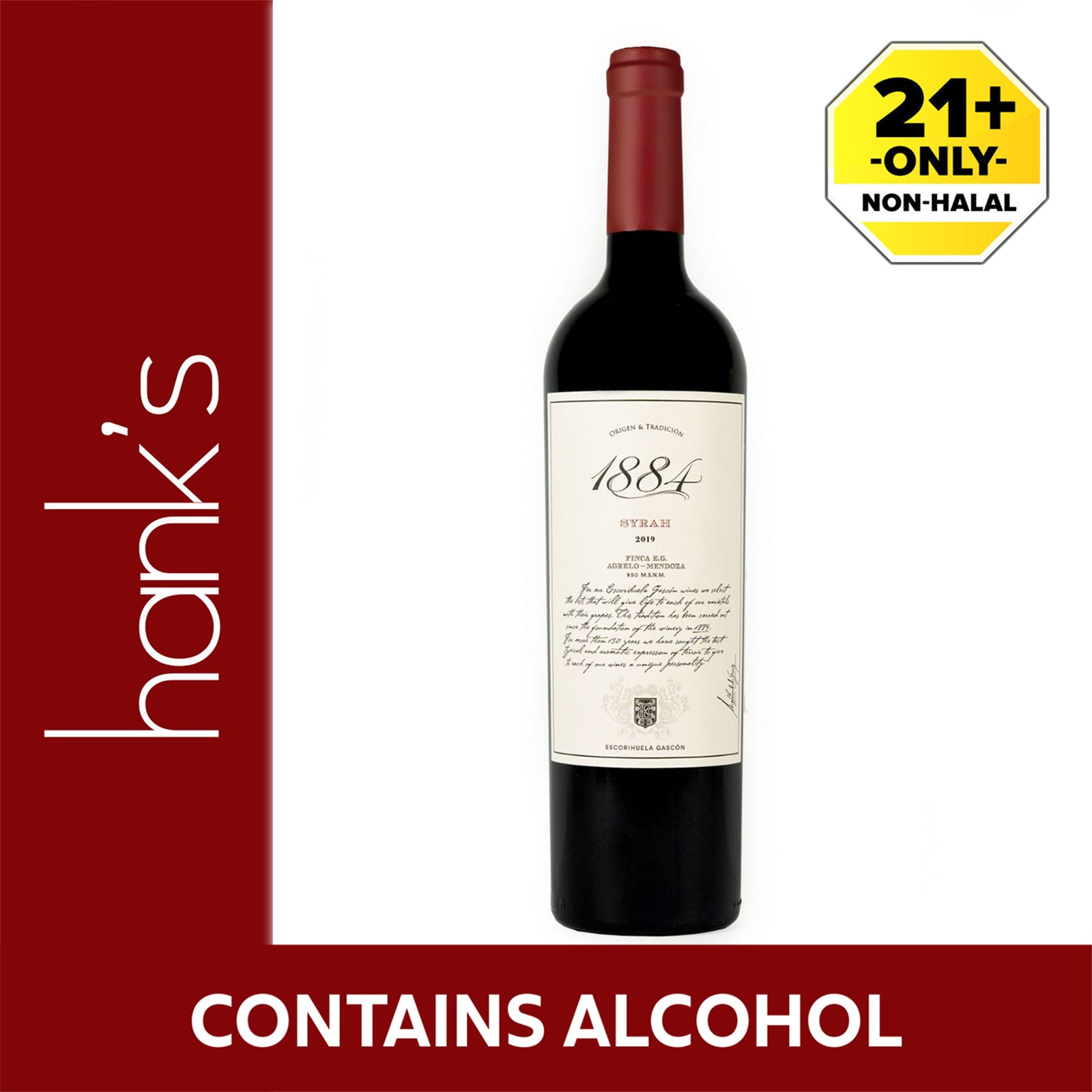 1884 Reserve Syrah Wine 750ml