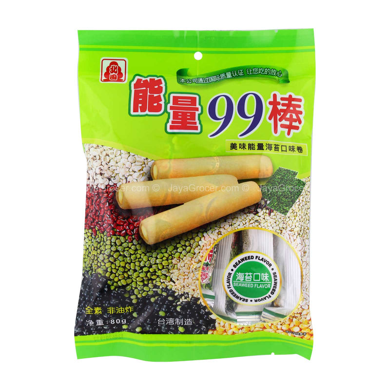 Pei Tian Energy 99 Roll Seaweed Flavor 80g