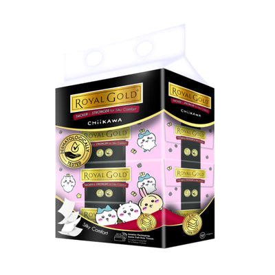 Royal Gold Luxurious White Facial Tissue 3-ply 80pcs x 4