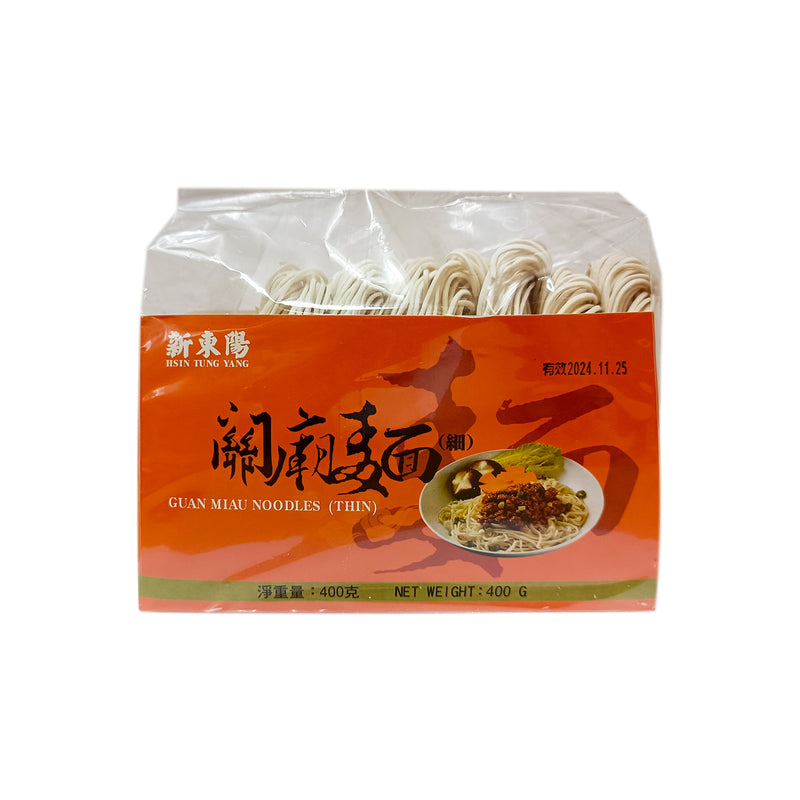 Hsin Tung Yang Guanmiau Noodles Thin 400g