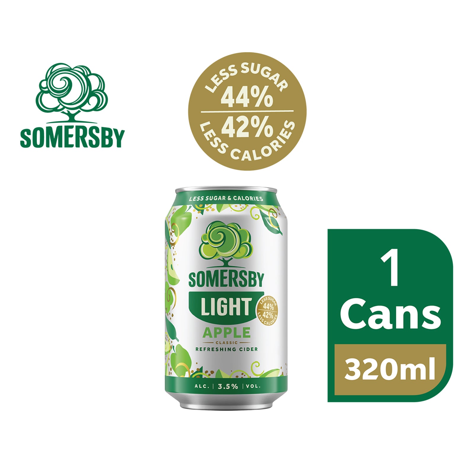 Somersby Light Apple (Can) 320ml