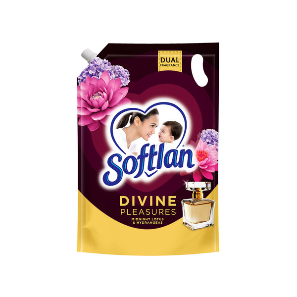 Softlan Divine Pleasure Midnight Lotus Fabric Softener Refill 1.3L (highest price)