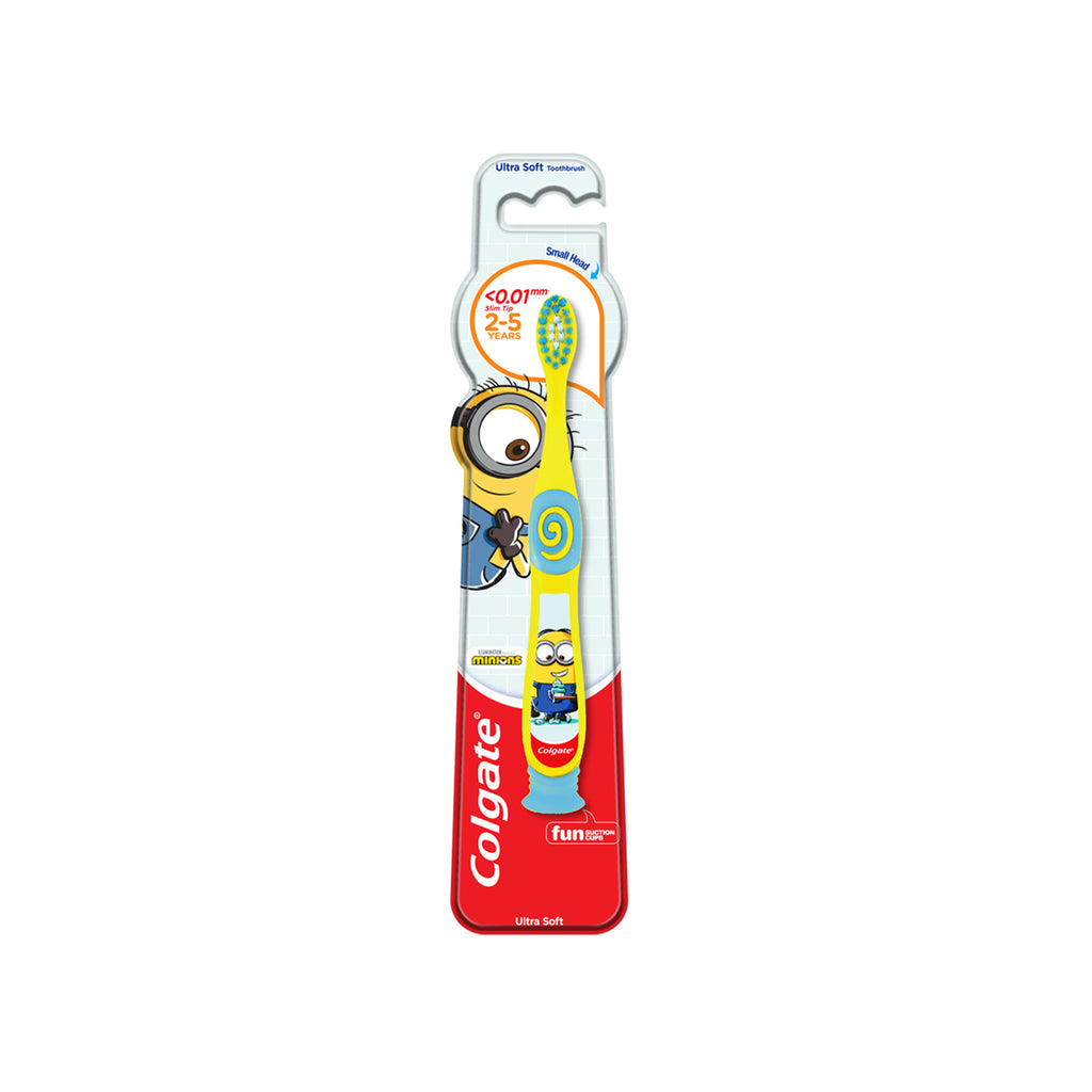 Colgate Kids Minions Toothbrush Age 2-5 (Ultra Soft) 1unit