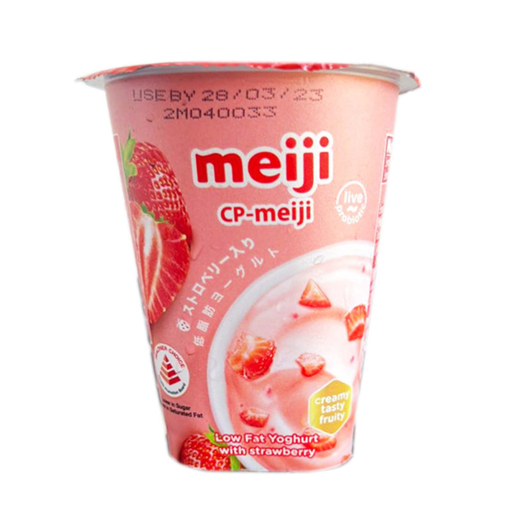 Meiji Dairy Low Fat Yogurt with Strawberry 135g