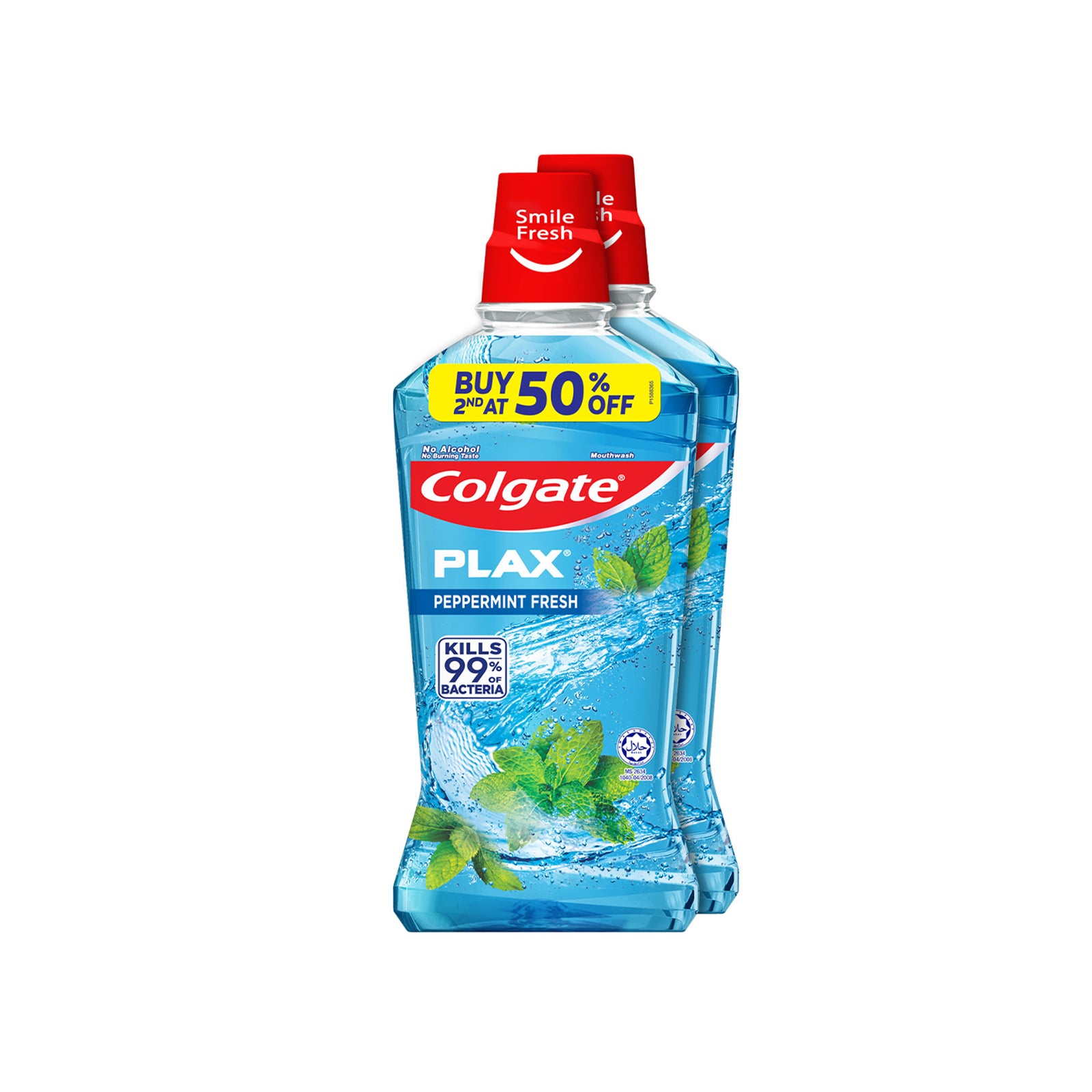 Colgate Plax Mouthwash Peppermint Flavour 750ml