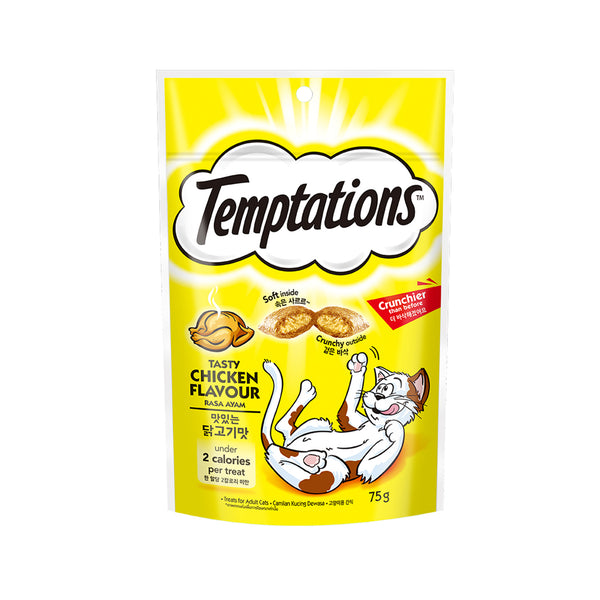 Temptations Tasty Chicken Flavour 75g (highest price)