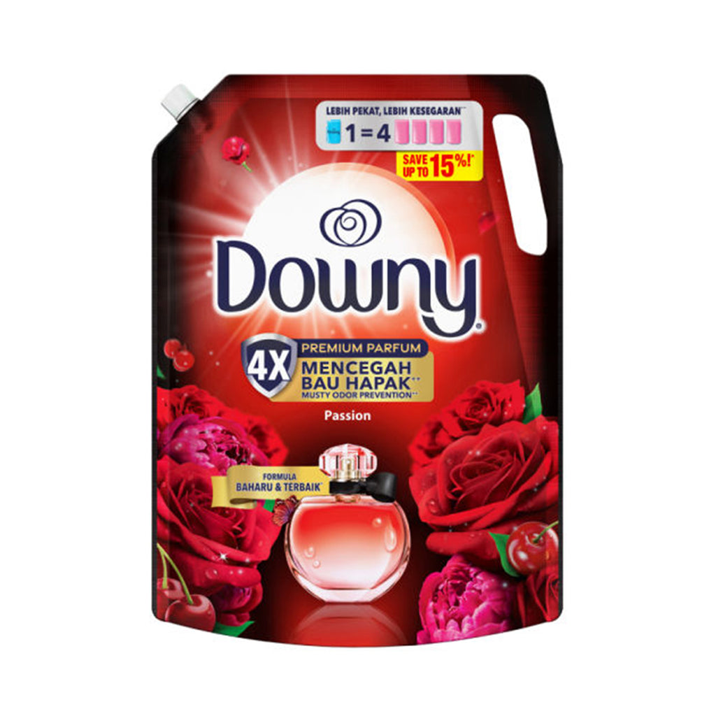 Downy Premium Parfum Passion Fabric Softener Refill 2L