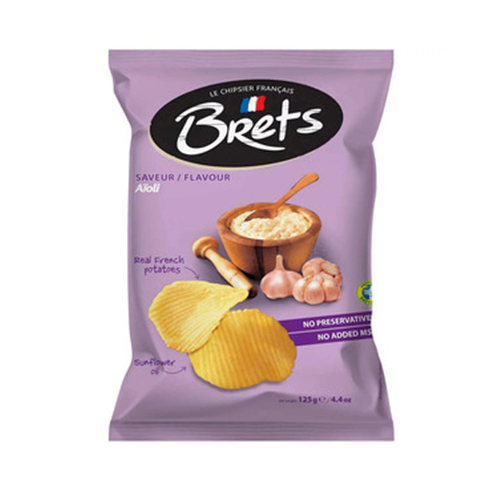 Bret's Garlic Sauce (Aioli) Chips 125g