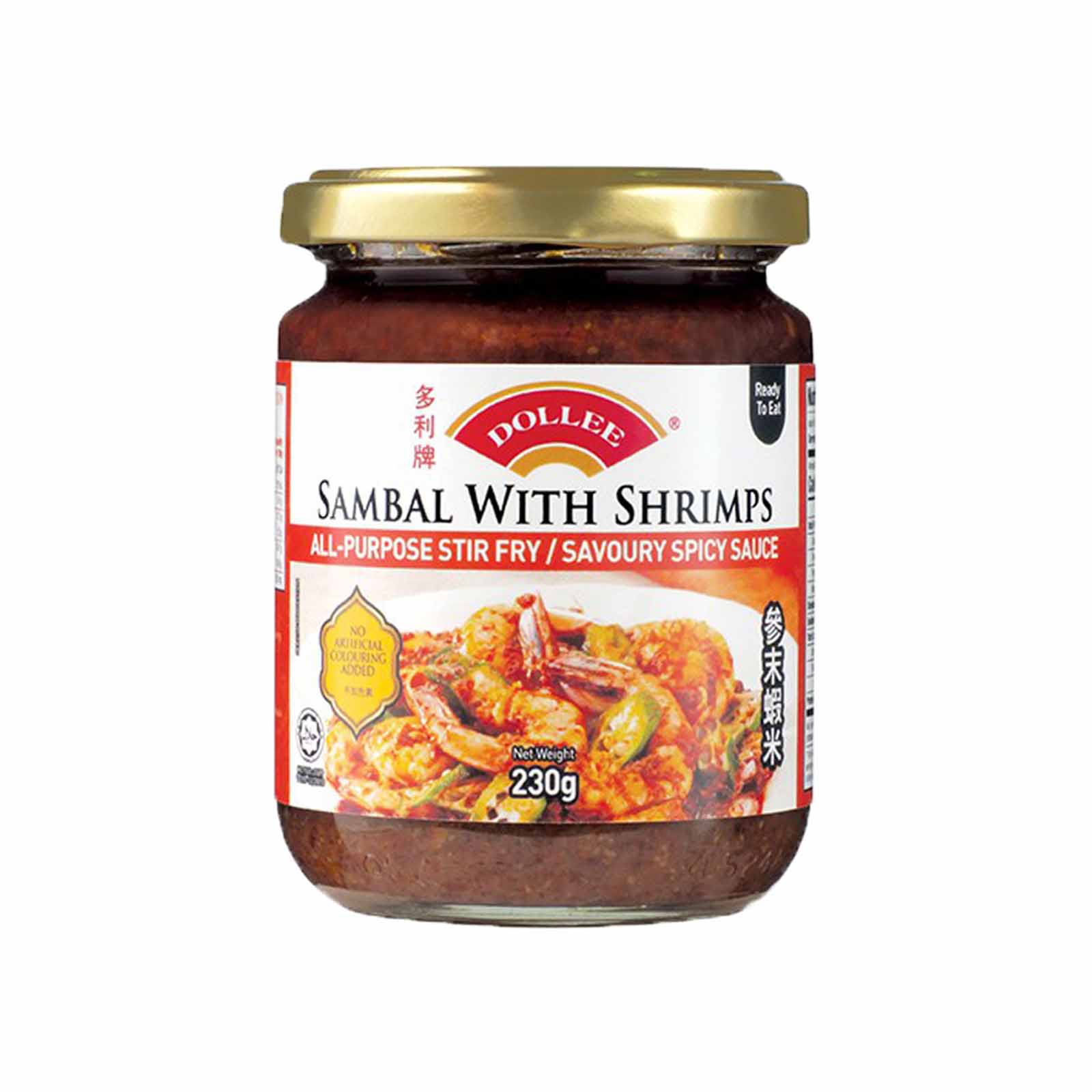 Dollee Sambal With Shrimps 230g