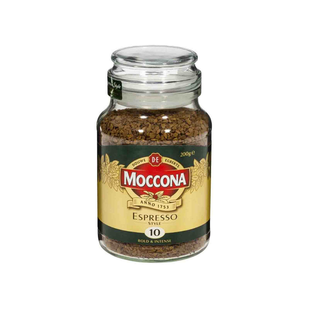 Moccona Espresso Style Freeze Dried 10 Coffee 200g