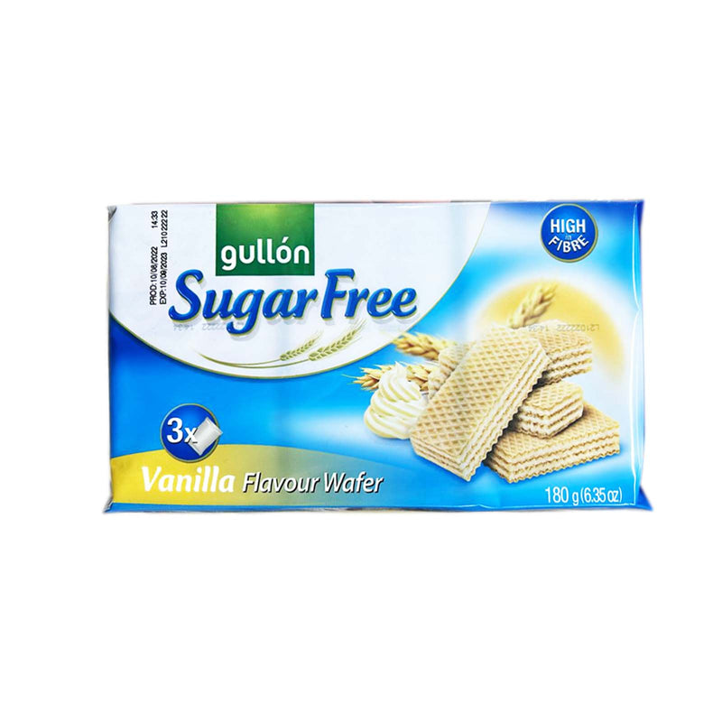 Gullon Sugar Free Vanilla Wafer 210g