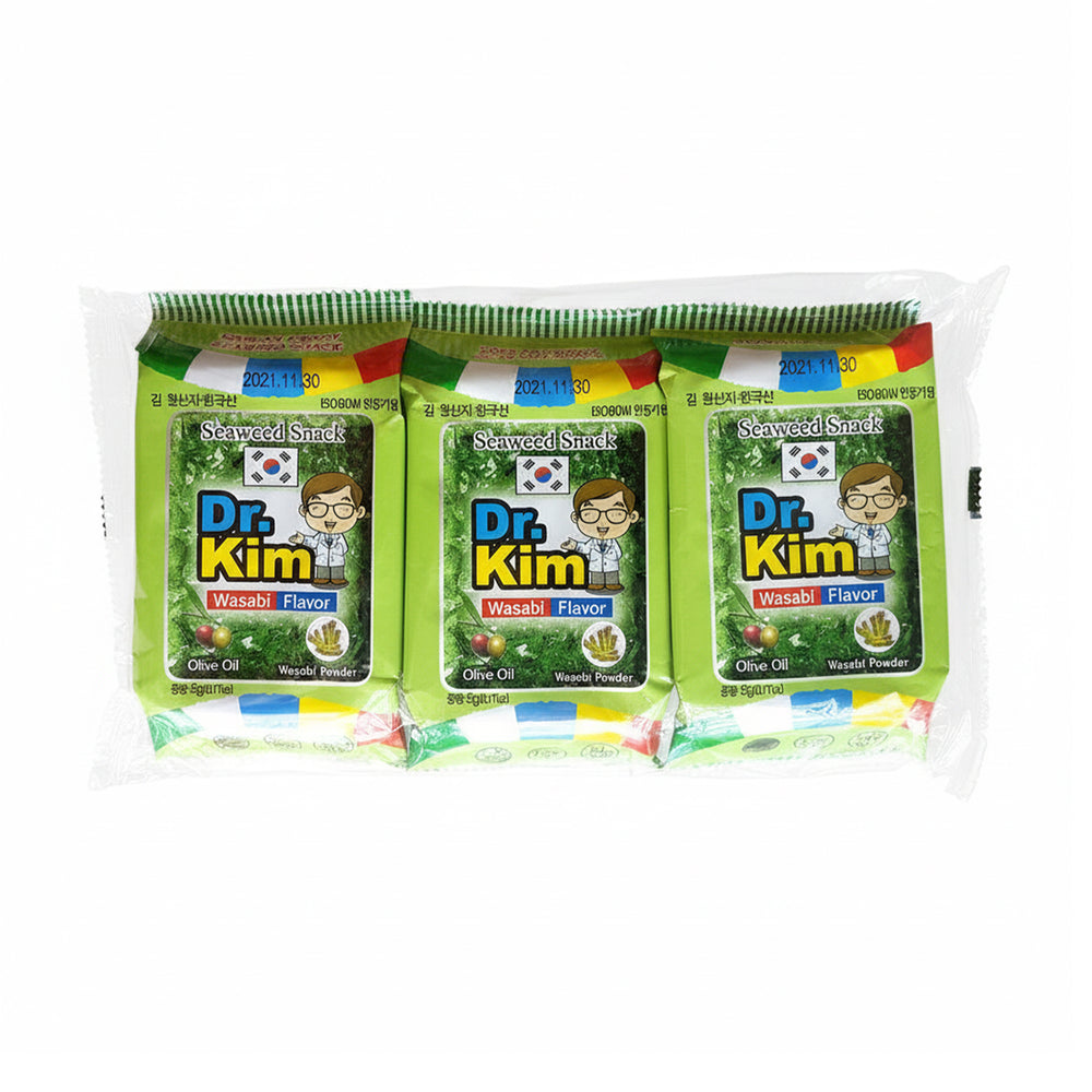 Dr Kim Seaweed Wasabi Flavor 5g x 3