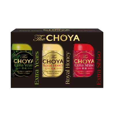 Choya Extra Black Miniature Set 50ml x 3