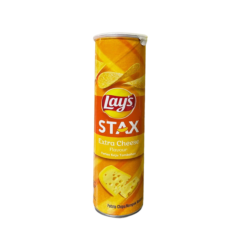 Lays Stax Extra Cheese Potato Chips 135g