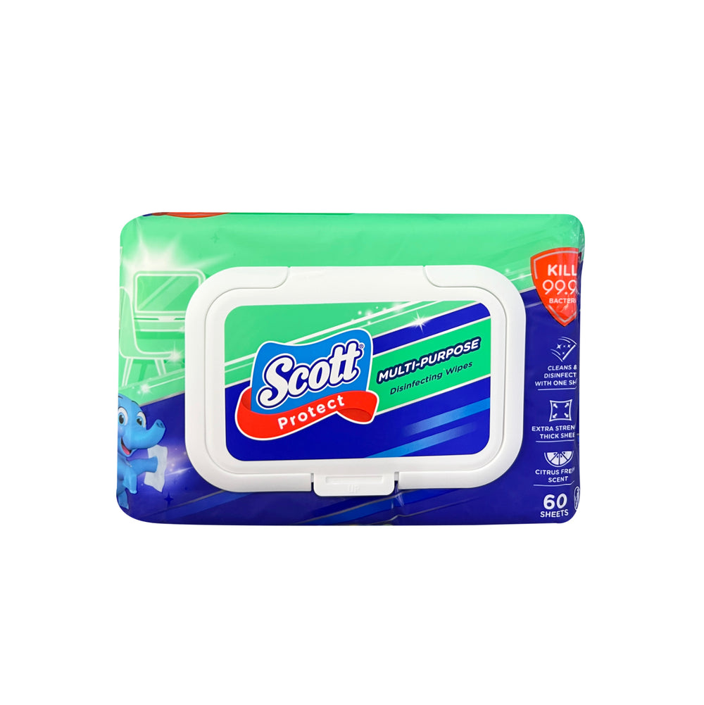 Scott Protect Multipurpose Wipes 60sheets