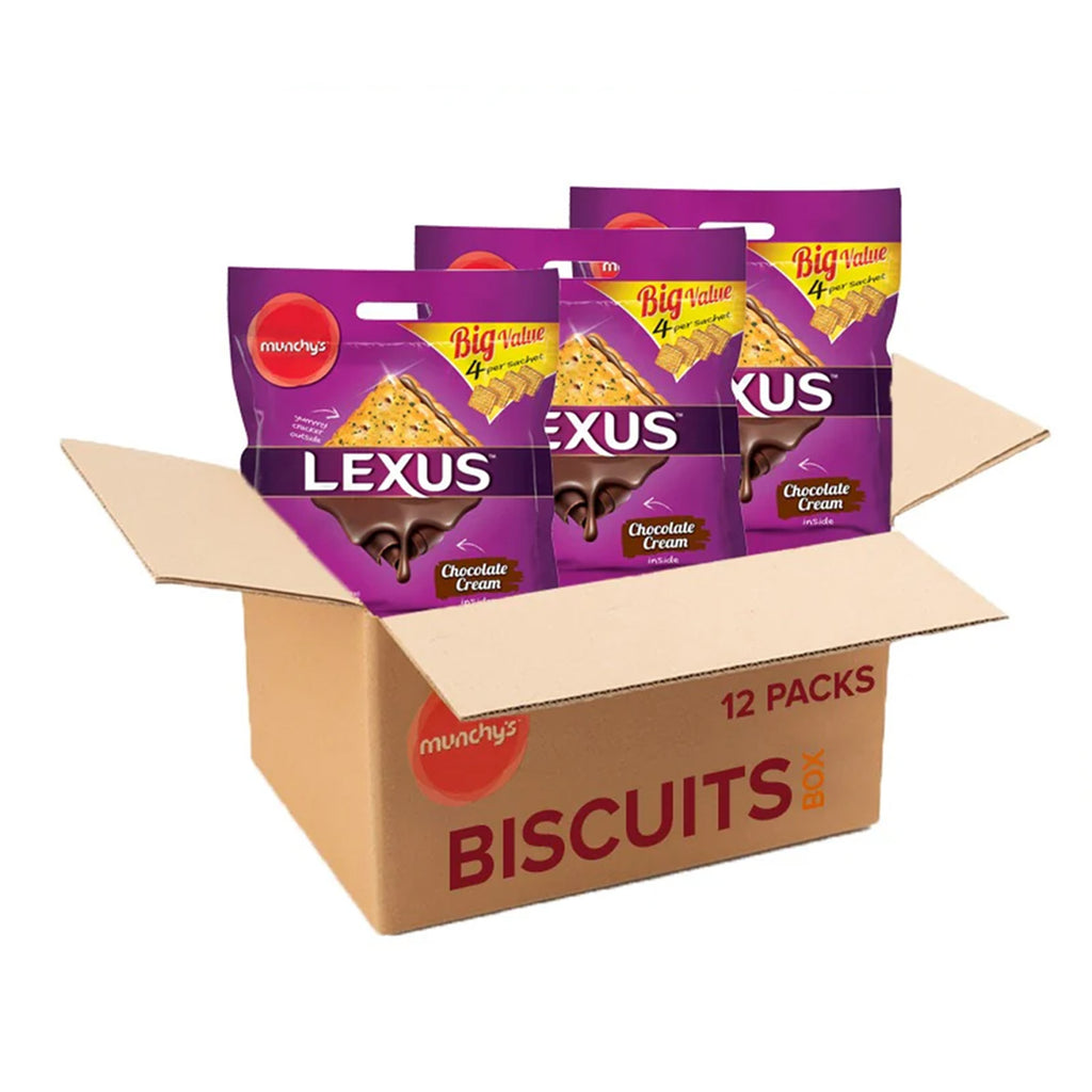 Lexus Salted Chocolate Sandwich Biscuits 418g