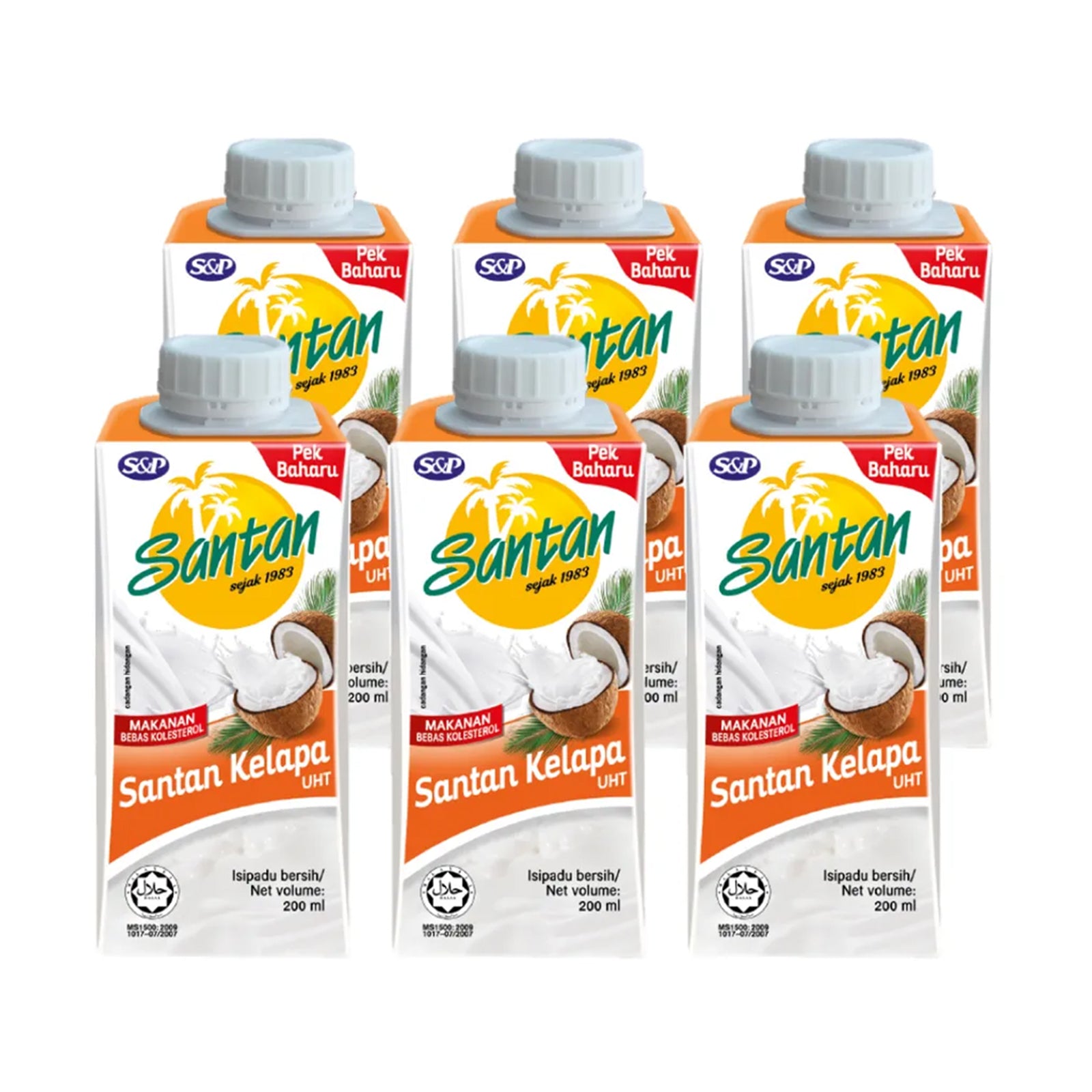 S&P Coconut Milk Value Pack 200ml x 6