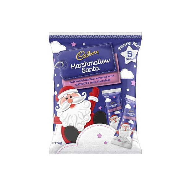 Cadbury Marshmallow Santa Sharepack 175g