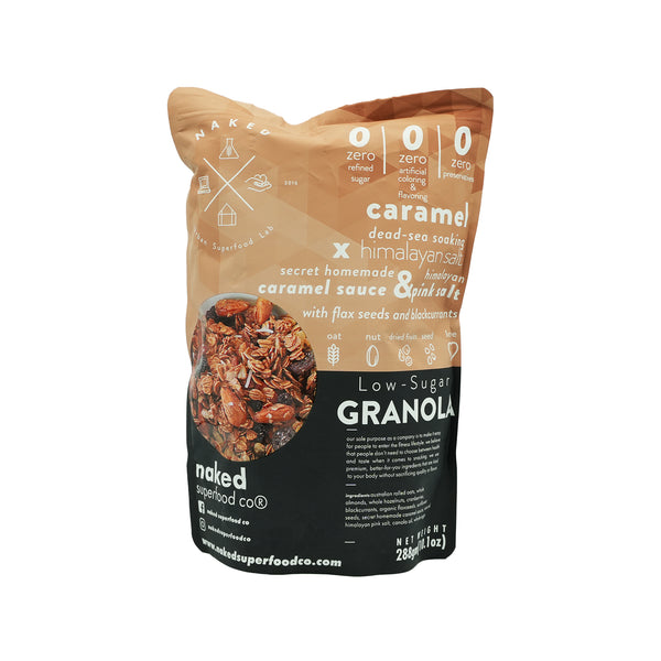 Naked Superfood Low Sugar Granola Caramel 288g (highest price)