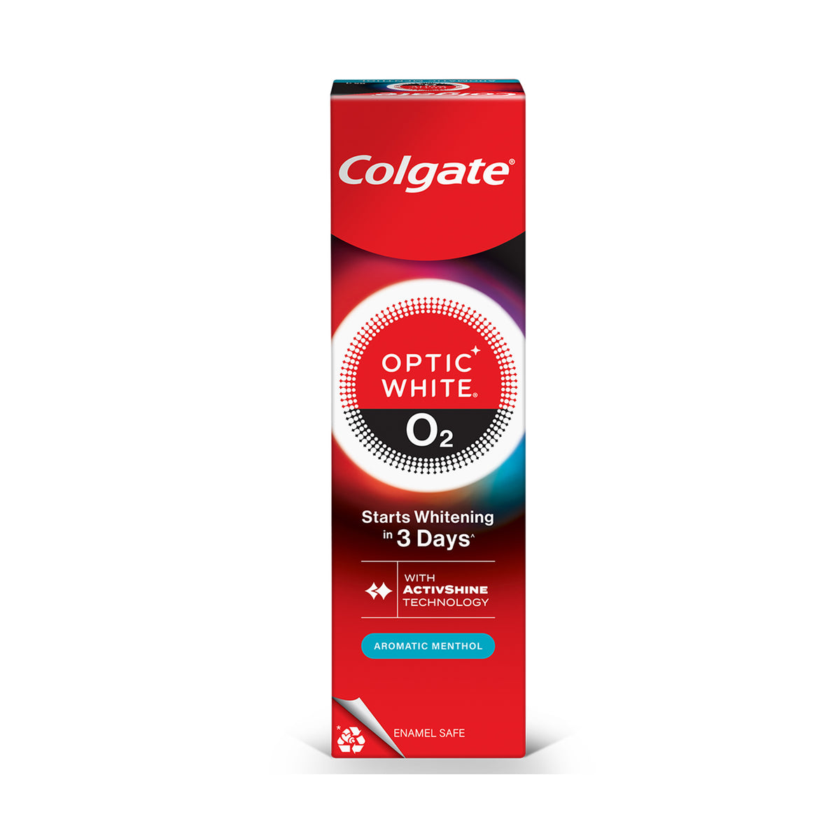 Colgate Optic White O2 Aromatic Menthol Toothpaste 1pack
