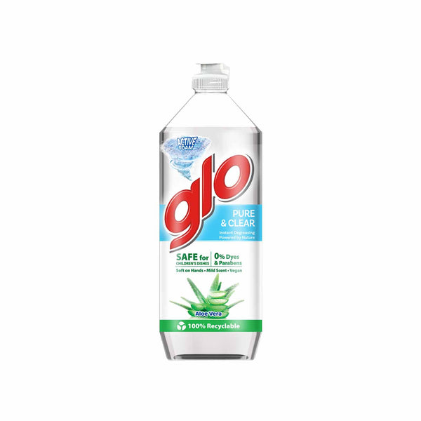 Glo Pure and Clear Aloe Vera Dishwashing Liquid 800ml (highest price)