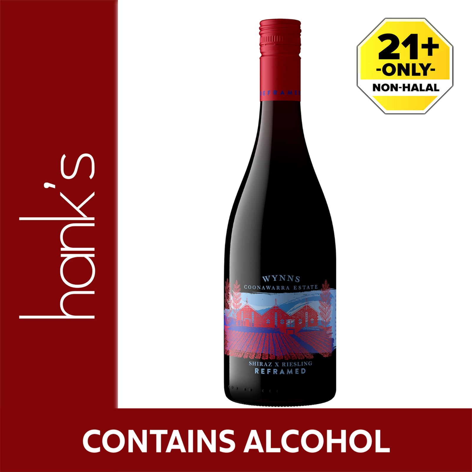 Wynns Reframed Shiraz Riesling 750ml