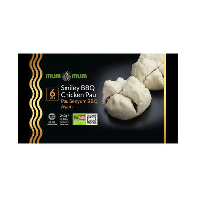 Mum Mum Smiley Barbecue Chicken Pau 240g