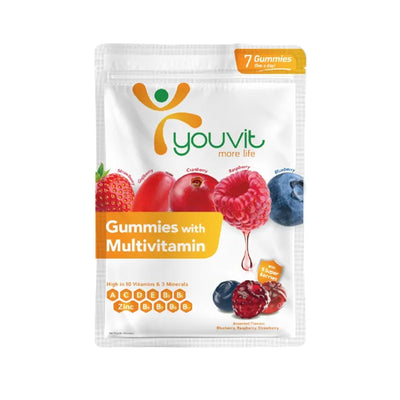 Youvit Adult Multivitamin Gummies 7pcs/pack