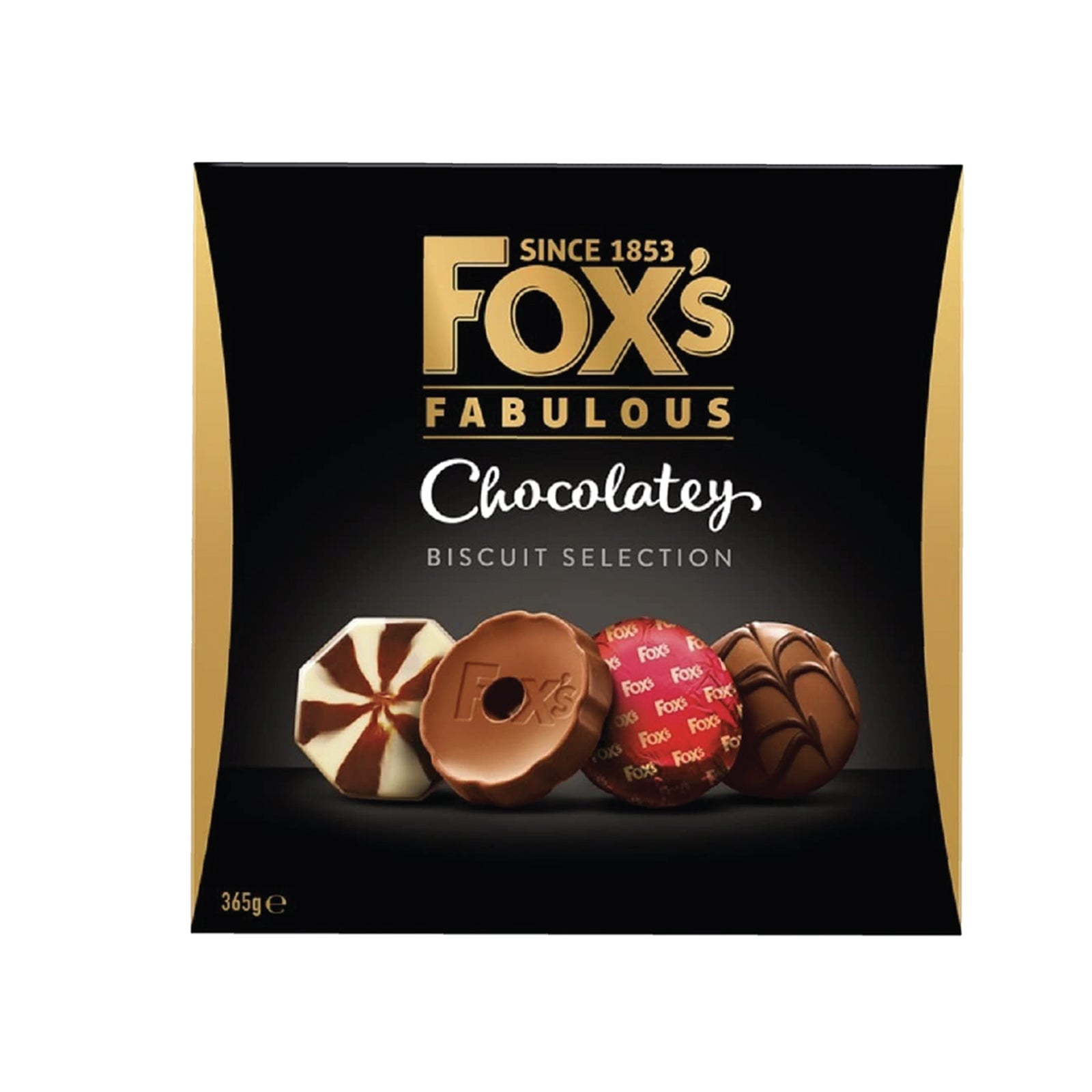 Fox's Fabulous Chocolatey Biscuit Selection Box 365g