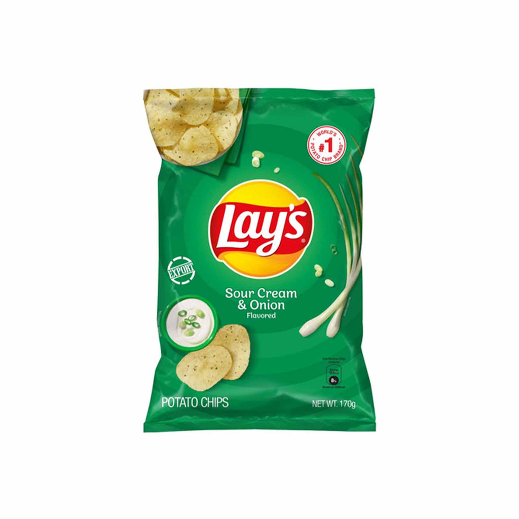 Lays Sour Cream and Onion Potato Chips 50g