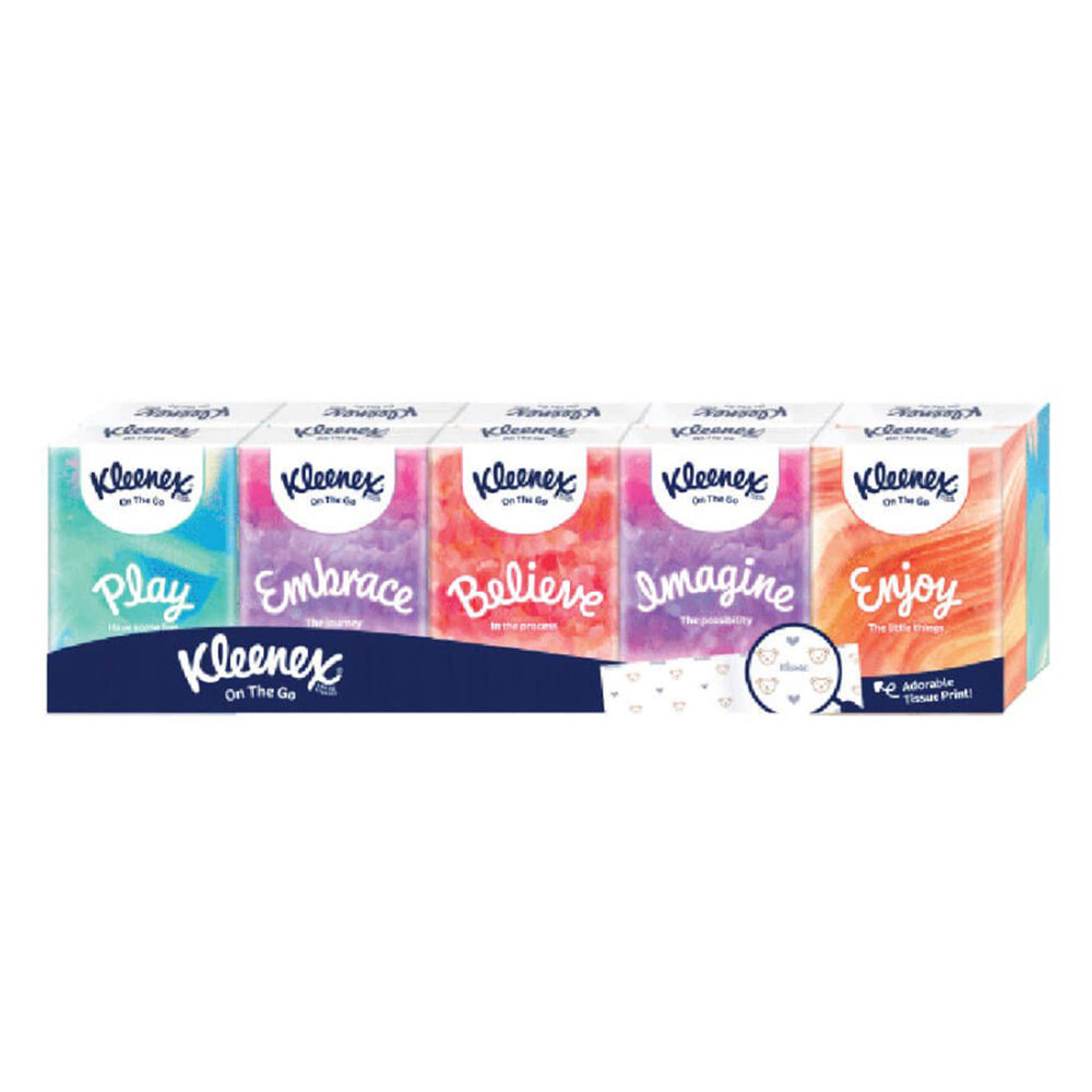 Kleenex Classic Hanky Pack 9sheets x 10