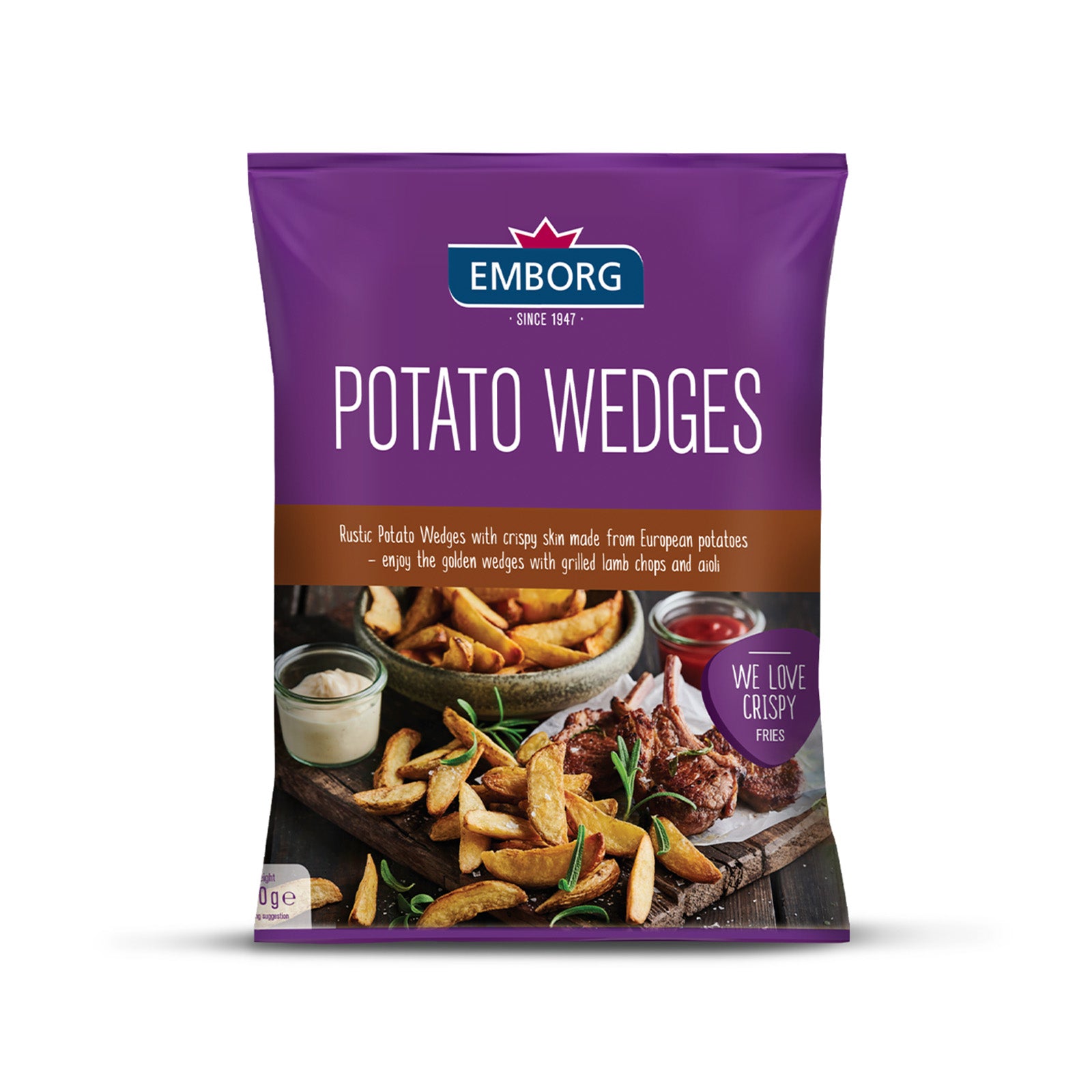 Emborg Potato Wedges 750g