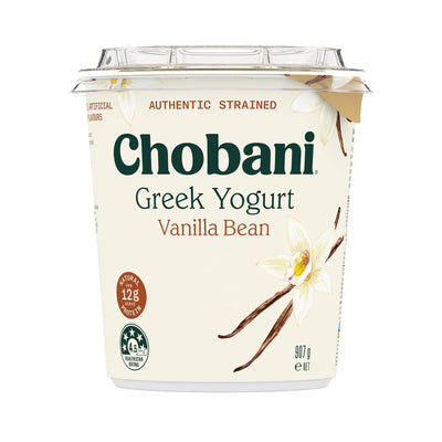 Chobani Greek Yoghurt 0% Fat Vanilla 907g