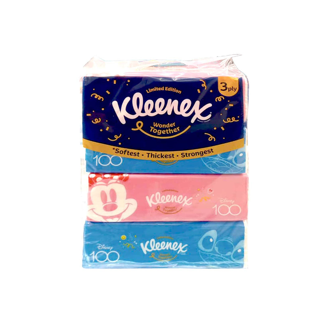 Kleenex Softbox Limited Edition 3ply 100sheets x 4
