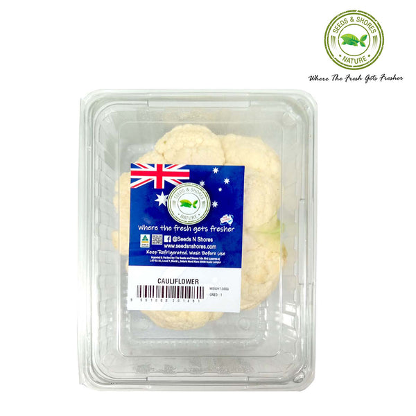 The Seeds and Shores White Cauliflower (Australia) 300g (highest price)