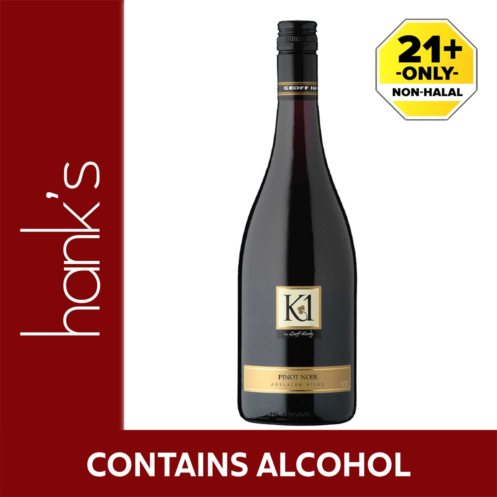 K1 Geoff Hardy Pinot Noir 750ml