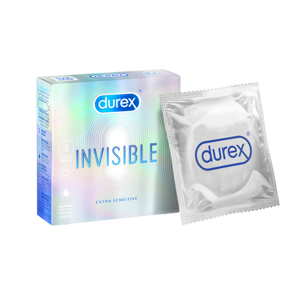 Durex Invisible Extra Sensitive Condoms 3pcs/pack