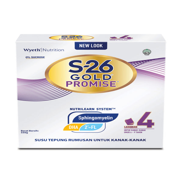 Wyeth S-26 Gold Promise Step 4 Formulated Milk Powder 550g (highest price)