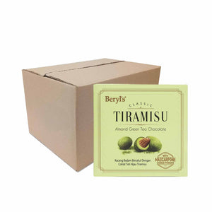 Beryls Classic Tiramisu Green Tea Almond 65g