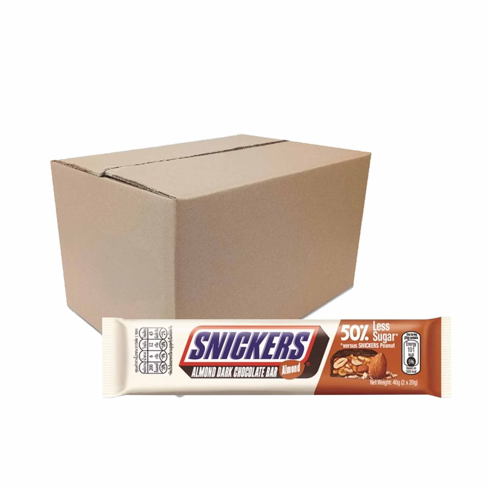 Snickers Almond Dark Chocolate 40g