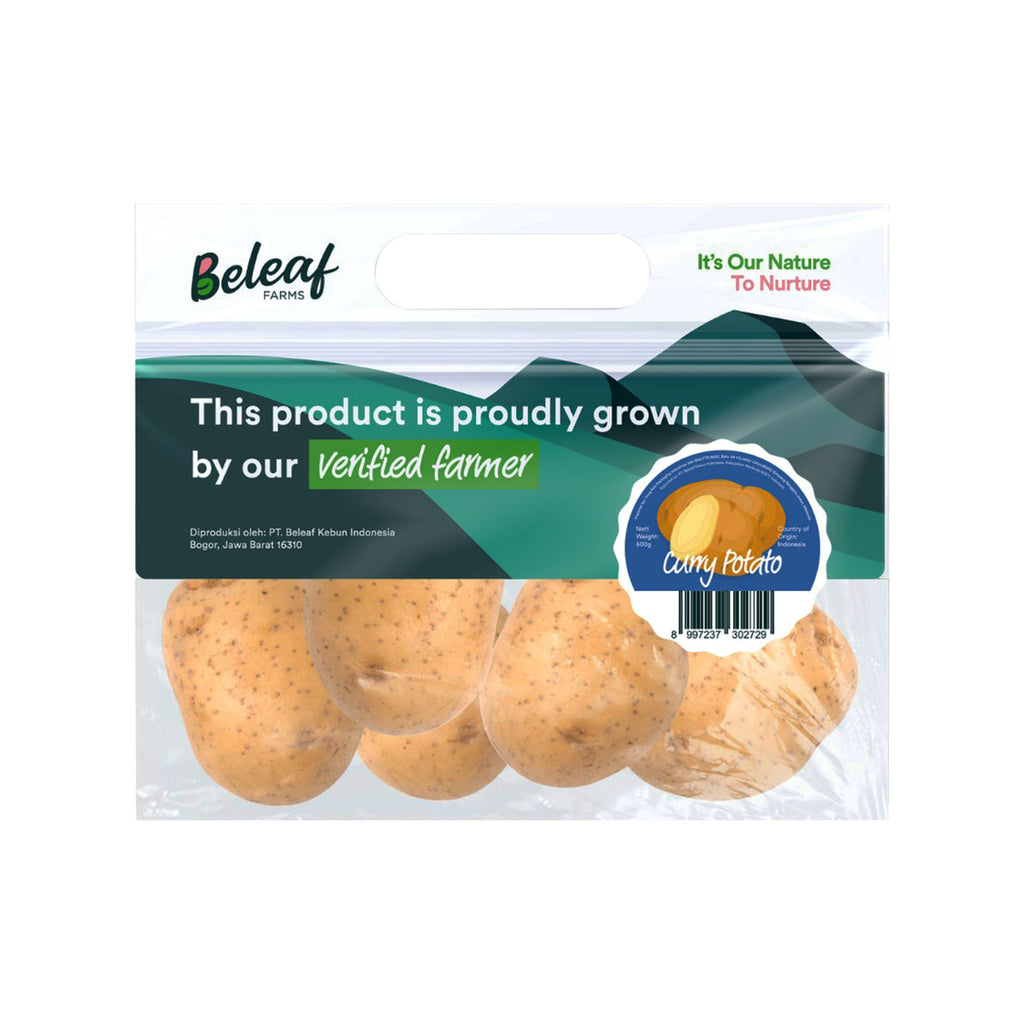 Yk Beleaf Curry Potato (Indonesia) 500g