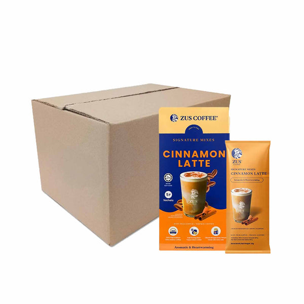 Zus Signature Mixes Coffee - Cinnamon Latte 23g x 5 (highest price)