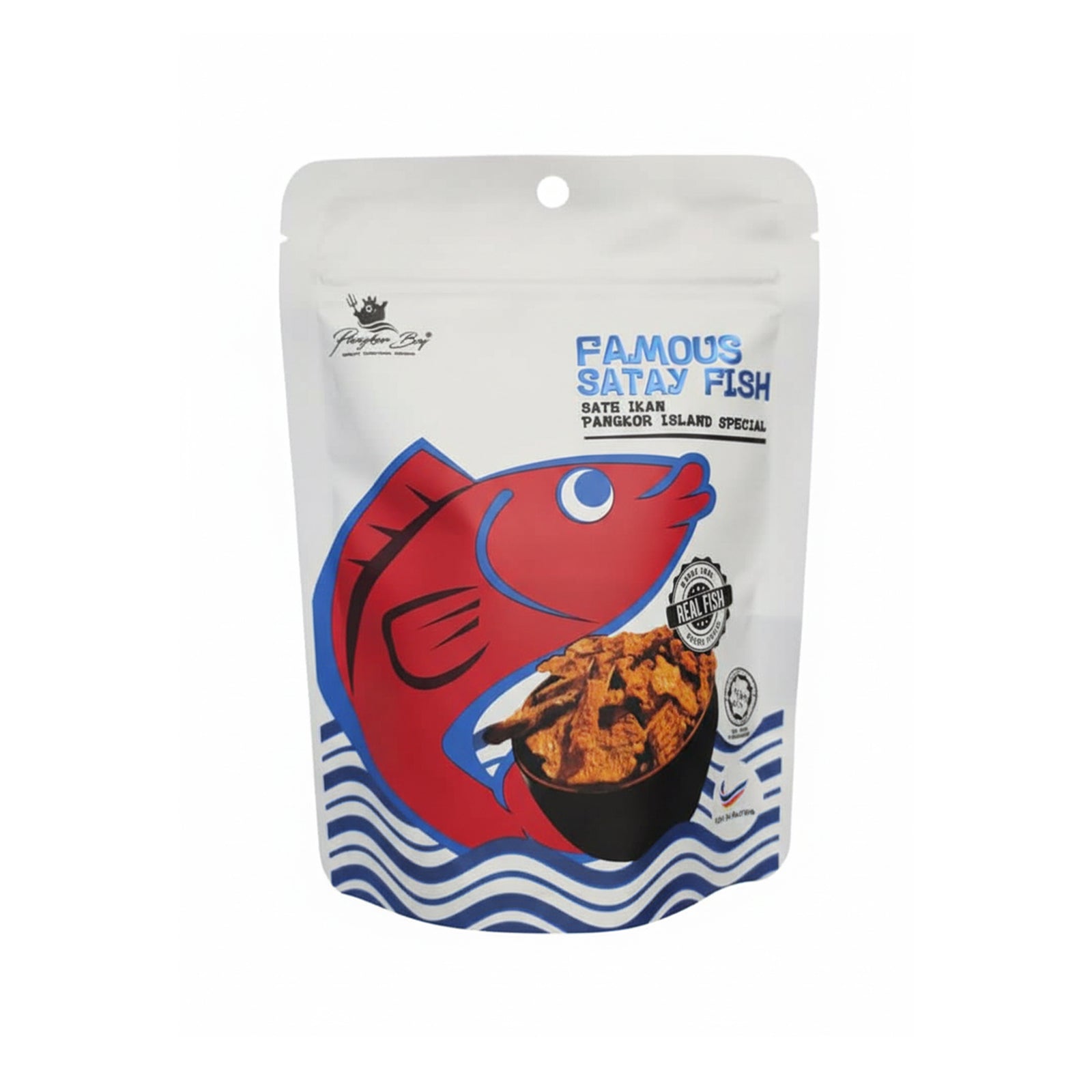 Pangkor Boy Famous Satay Fish Snack 50g