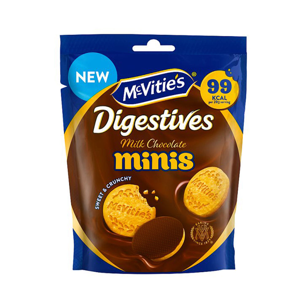 Mcvities Minis Milk Chocolate Digest Pouch 80g