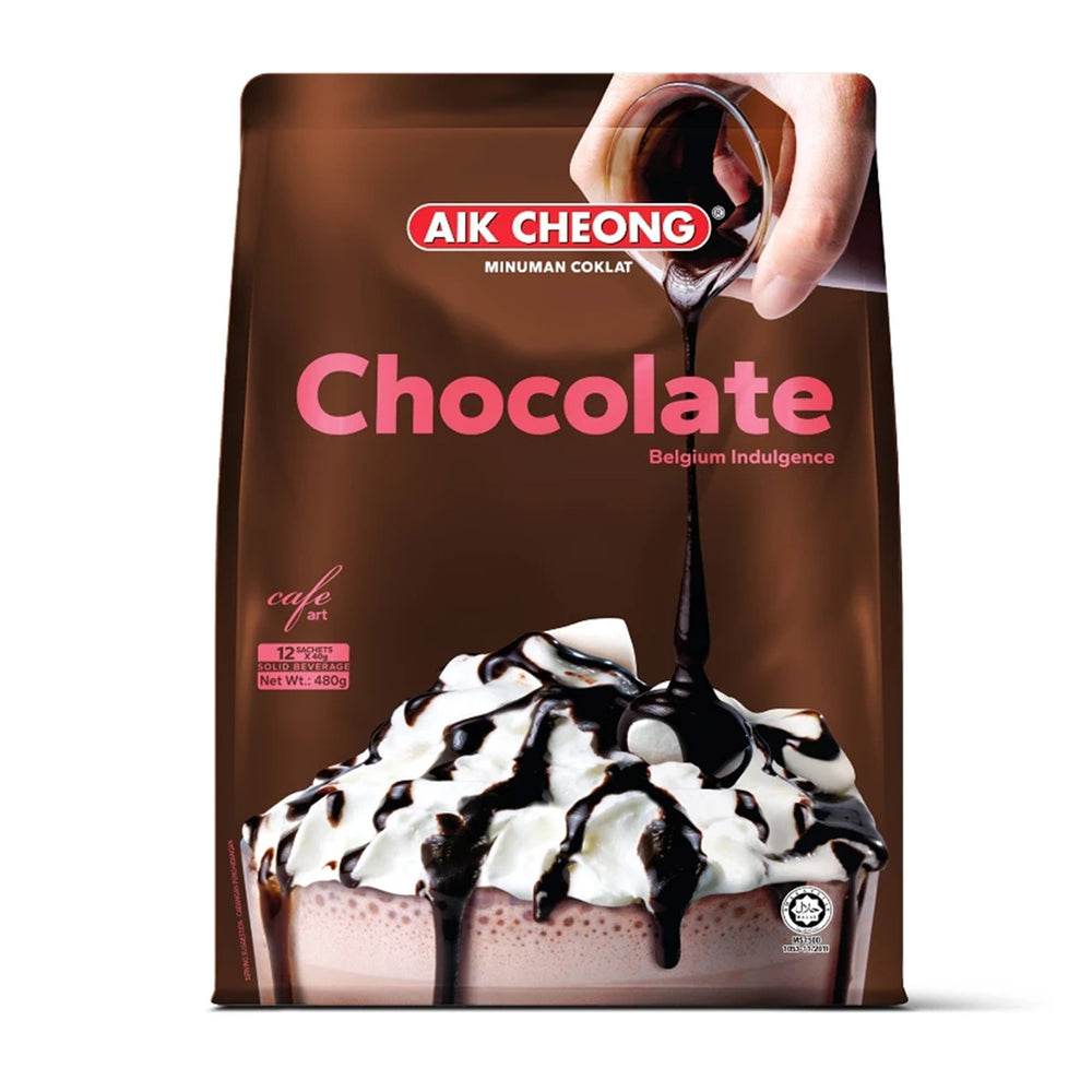 Aik Cheong Cafe Art 3 in1 Chocolate Drink 40g x 12