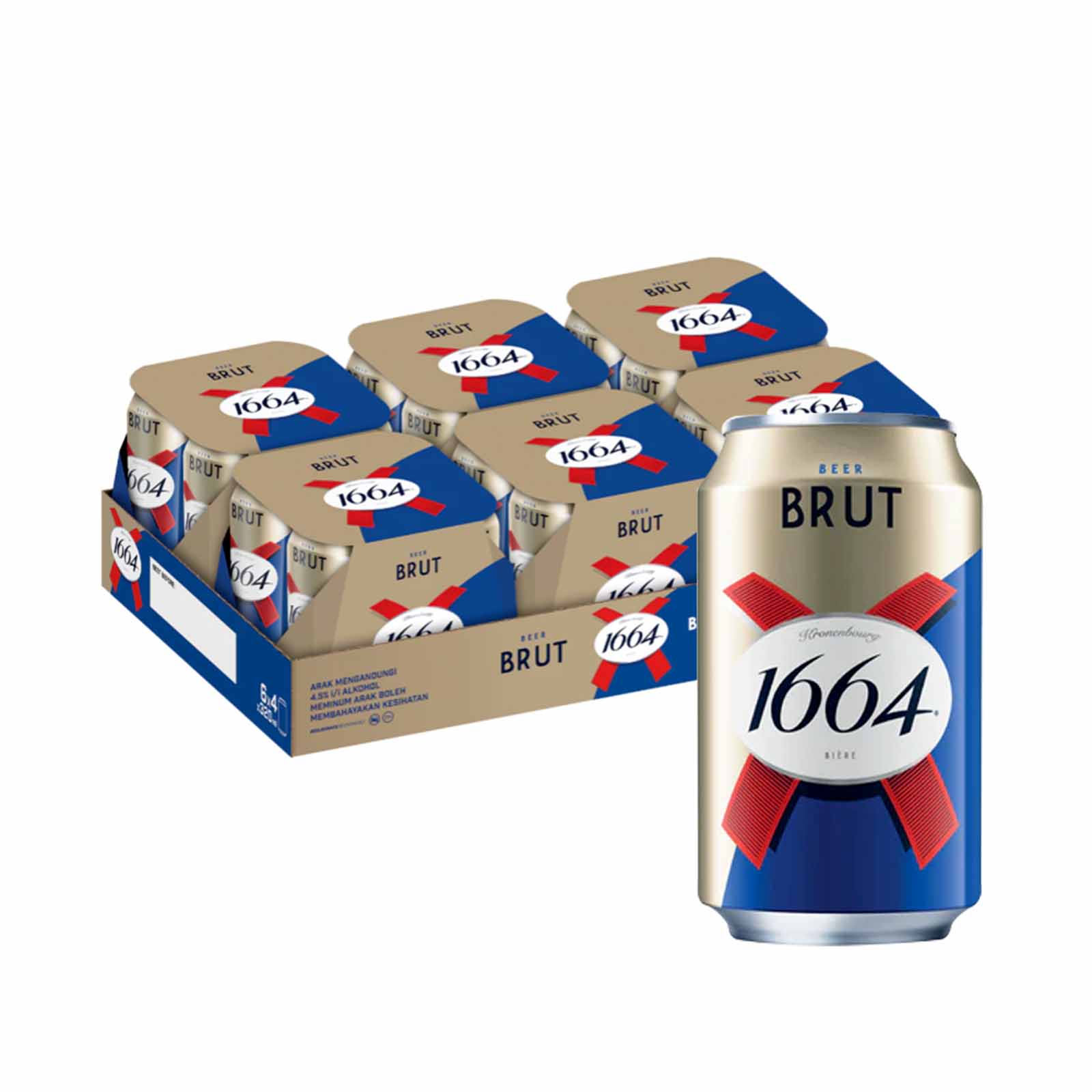 Kronebourg 1664 Brut Can 320ml