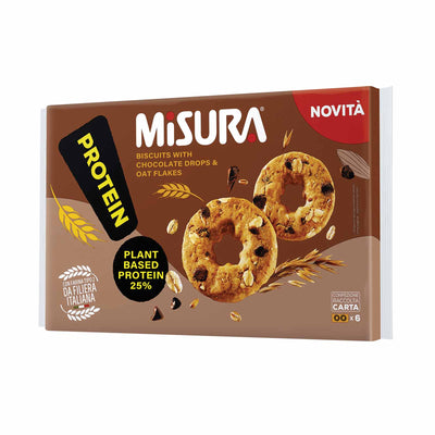 Misura Protein Biscuits with Chocolate Drops & Oat Flakes 260g