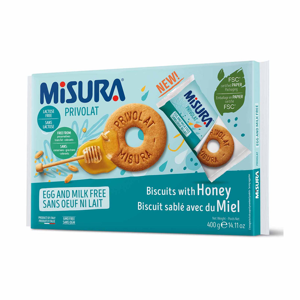 Misura Privolat Biscuits with Honey 400g