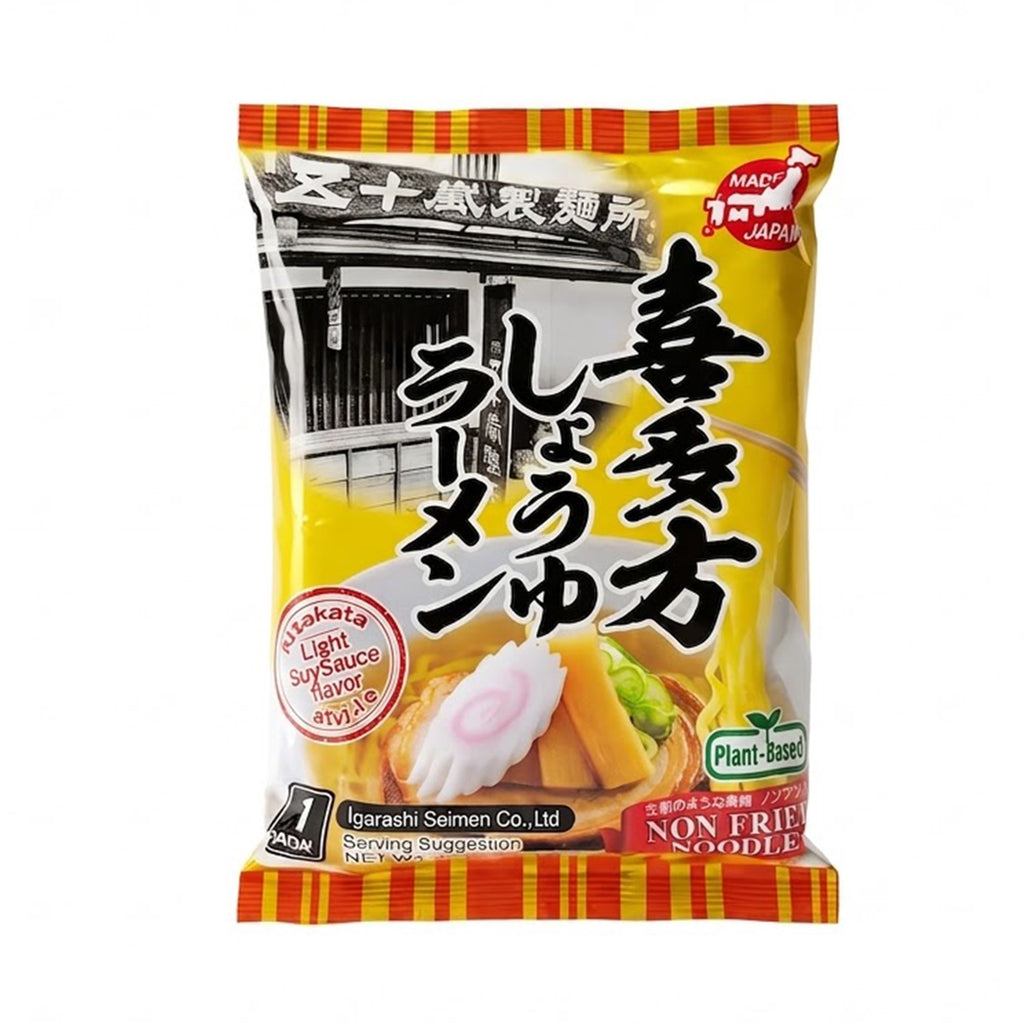 Igarashi Seimen Kitakata Soy Sauce Plant-Based Ramen 1pack