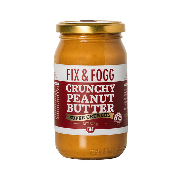 Fix & Fogg Crunchy Peanut Butter Super Crunchy 375g (highest price)